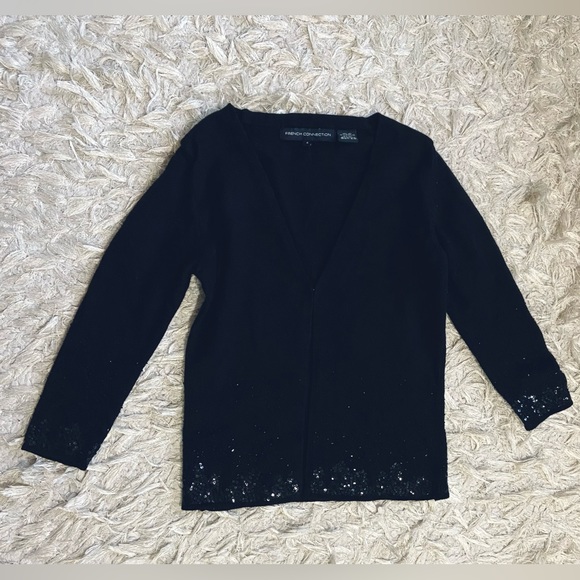 French connection sequined sweater - Picture 3 of 5